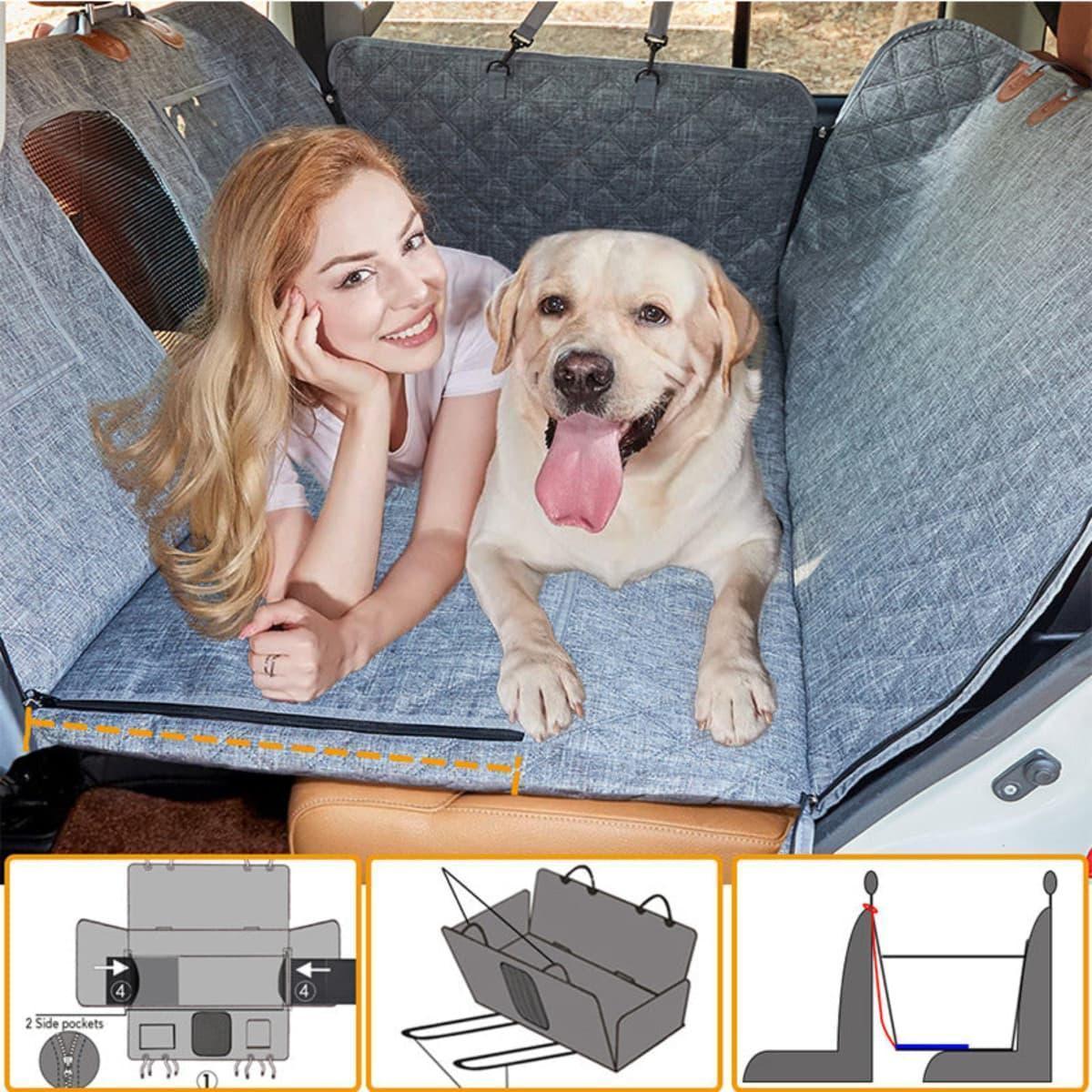 Hundematte Auto Wasserdicht 137x164cm Universell Passend - CarPup