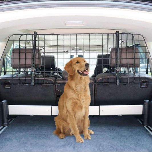 Hundegitter Auto Kofferraum – Stabiles Trenngitter für sicheren Hundetransport - CarPup