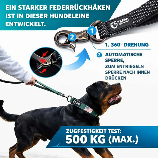 Hundeleine Auto 6-in-1 Nylon Multifunktional - CarPup